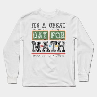 Math Teacher Long Sleeve T-Shirt